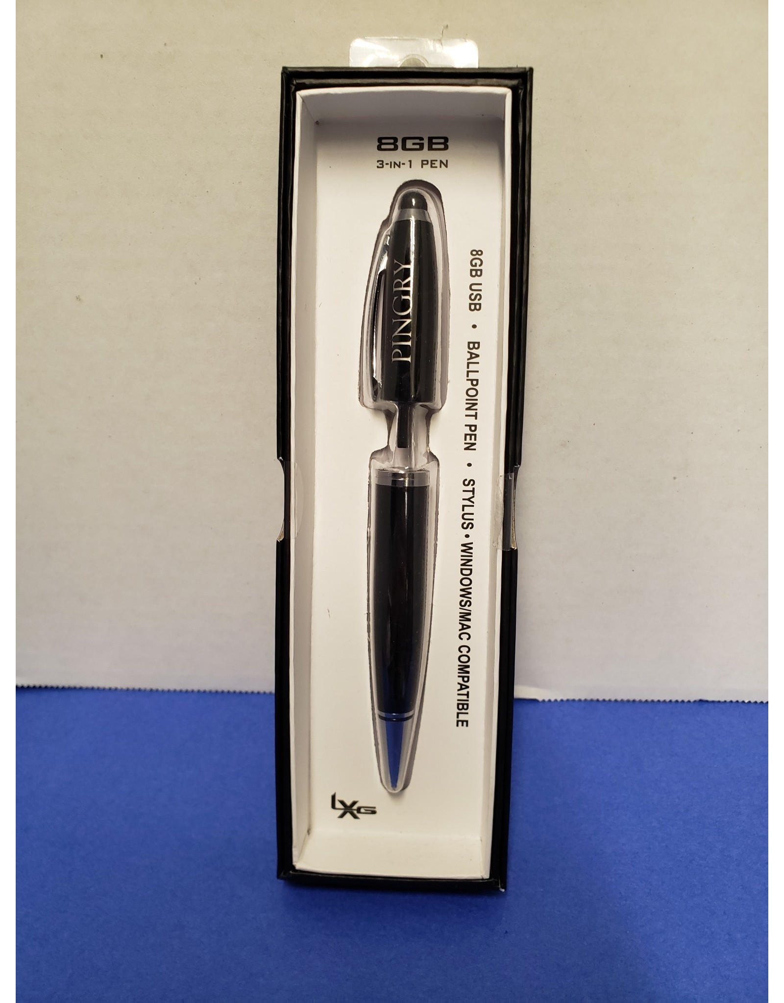 Pen-USB and stylus-laser engraved-8 gb