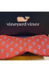 Pingry Red Bow Tie with Athletic P