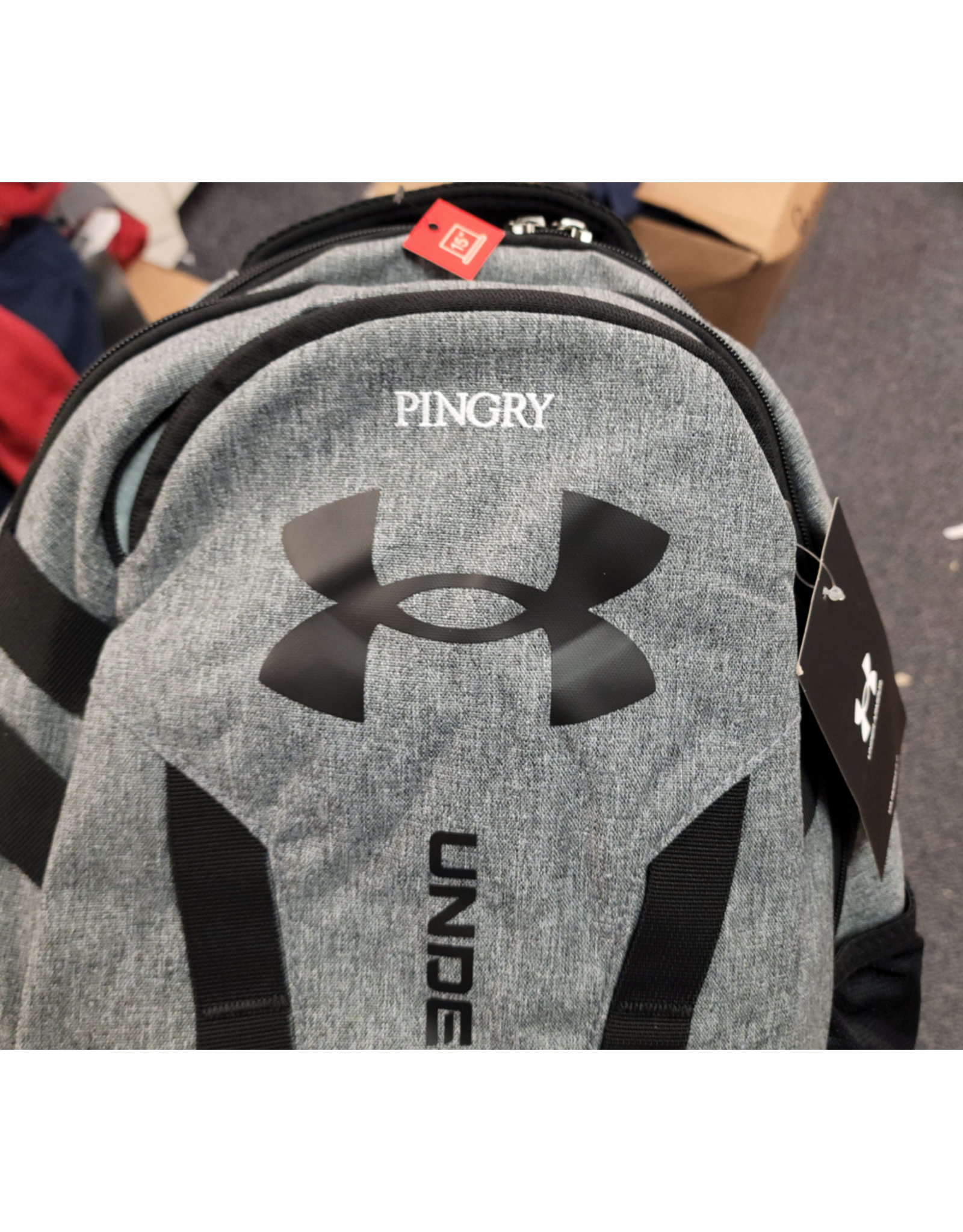 Under Armour Pingry Under Armour 5.0 Backpack, Gray