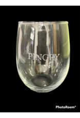 Pingry Etched Stemless Wine Glass 15 oz.