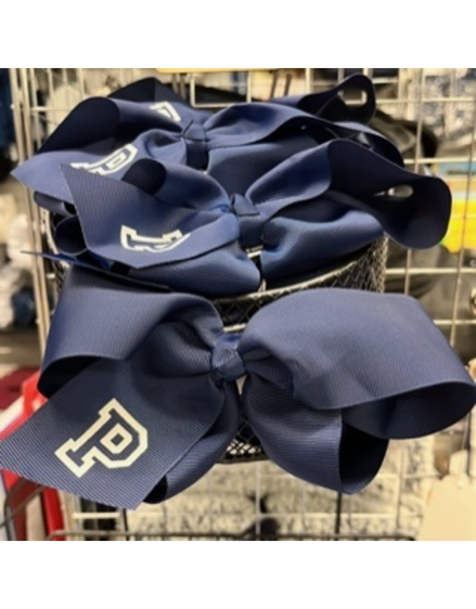 Pingry Hair Bow w/alligator clip