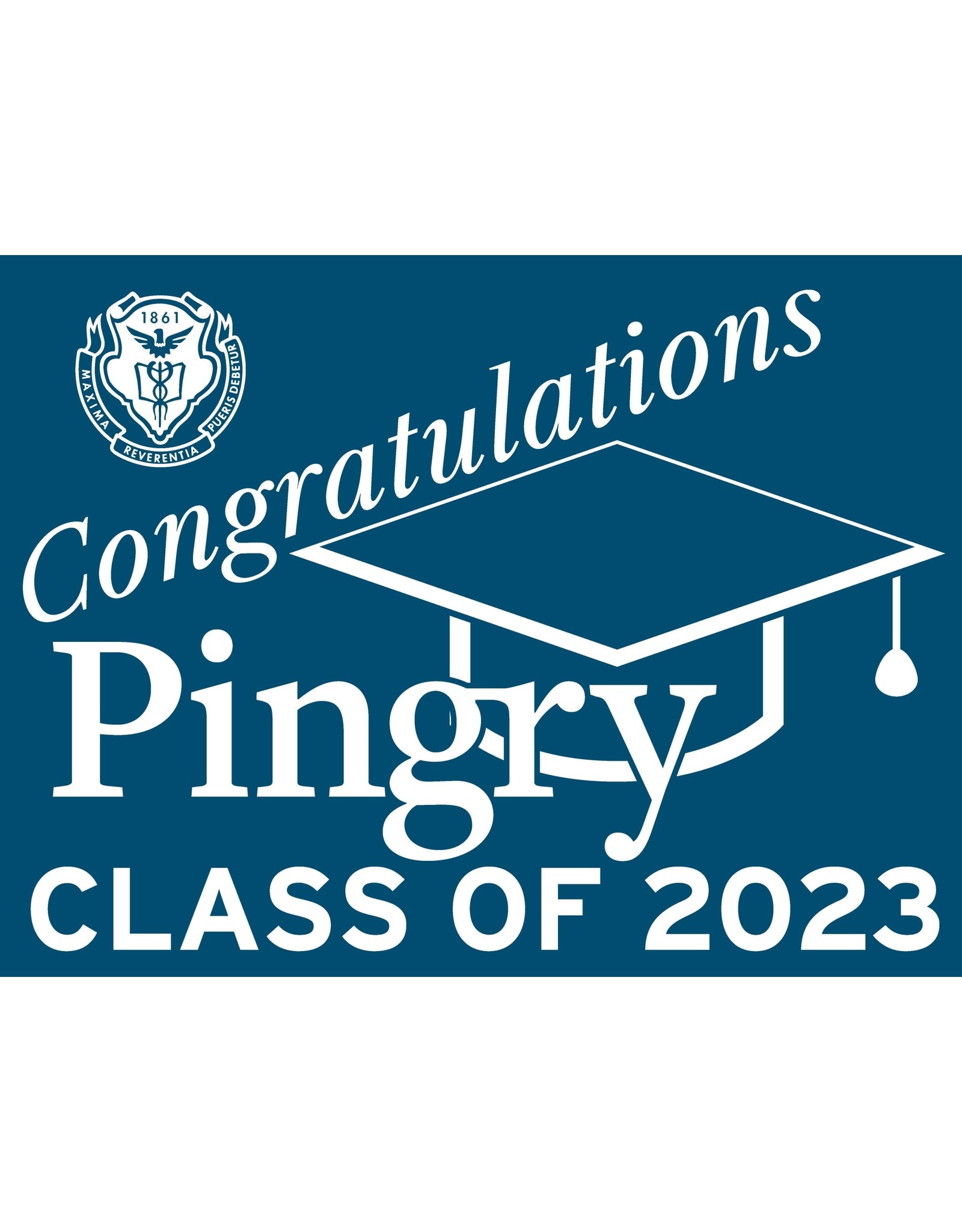 Commencement Sign 2024