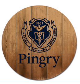 Pingry Etched Stemless Wine Glass 15 oz.