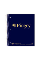 Pingry 3 Subject Notebook-Navy