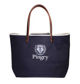General Knot and Company Large Canvas Tote-navy General Knot