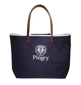 Large Canvas Tote-navy