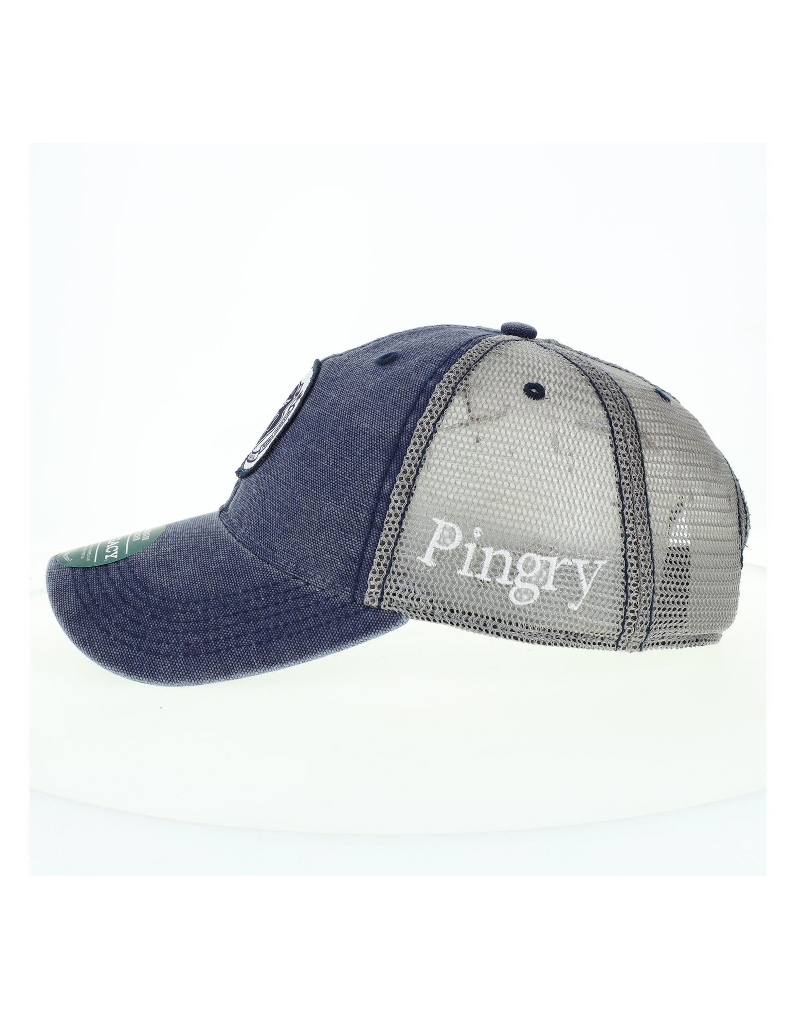 Navy/Gray Trucker with Seal