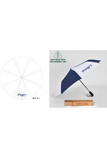 Travel Umbrella-Navy/White