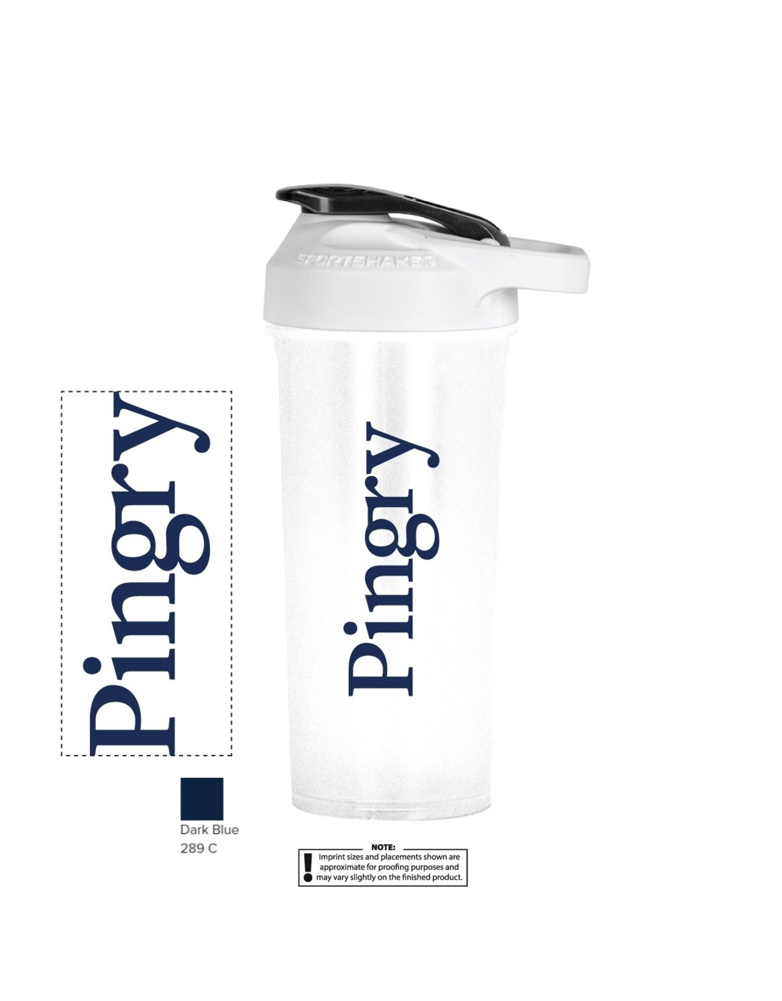Pingry Shaker Bottle