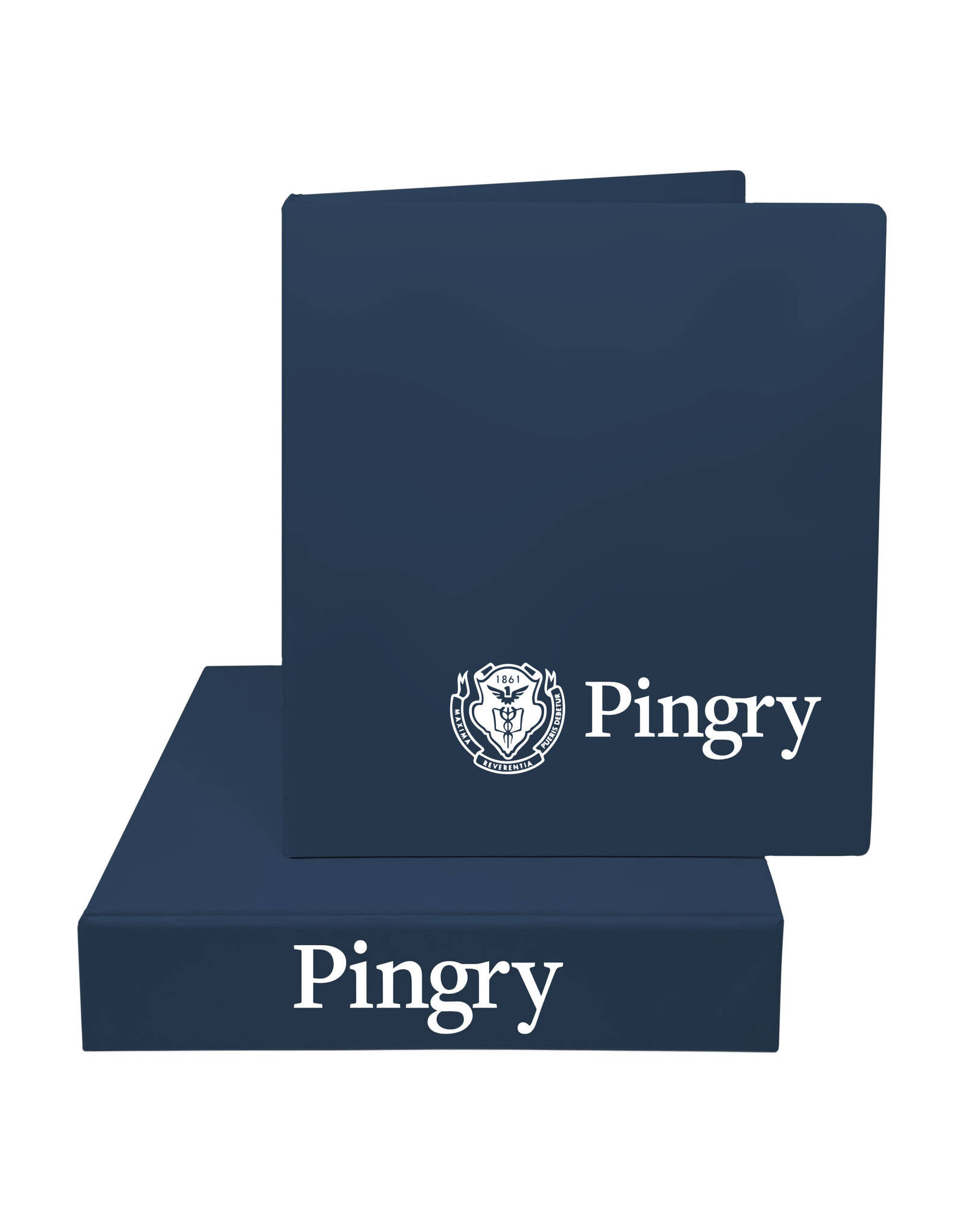 Pingry Binder-2"-Navy