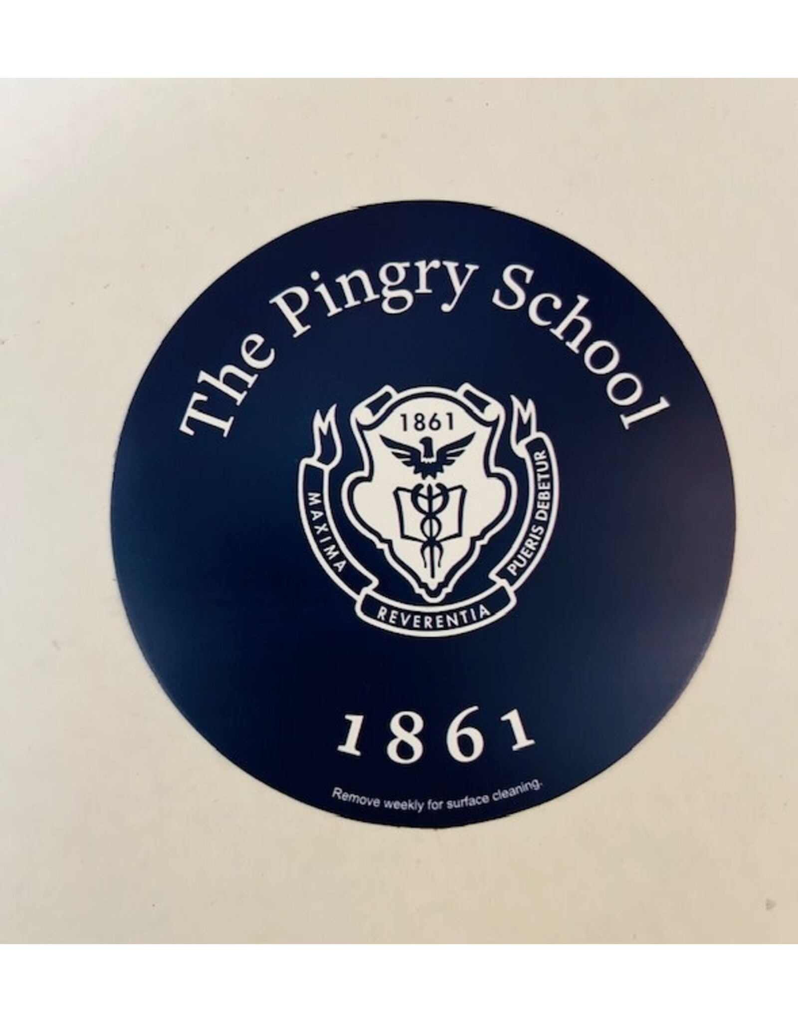 Round  Magnet - 4" The Pingry School