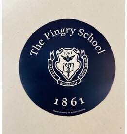 Car Sign Circle Magnet - 4" The Pingry School