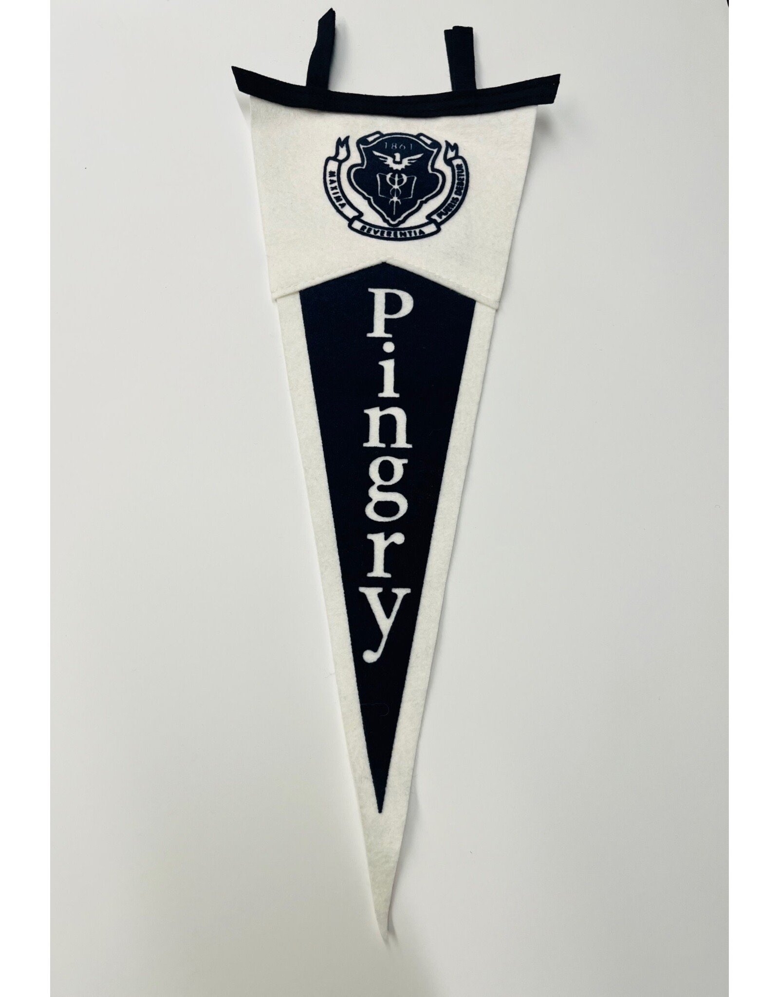 Small 7" x 18" Two-Piece Pennant