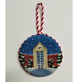 Smathers and Branson Pingry Snowy Scene Ornament