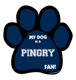 All Star Dogs All Star Dog Paw Car Magnet