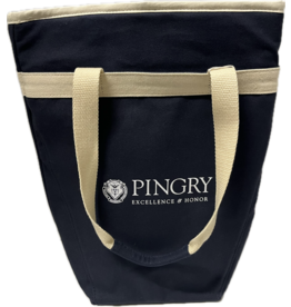 Pingry Wine Tote-Navy