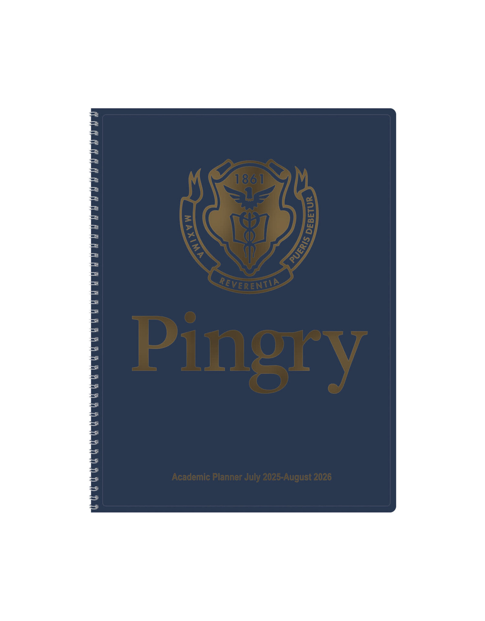 Pingry Academic Monthly Planner 2025/2026