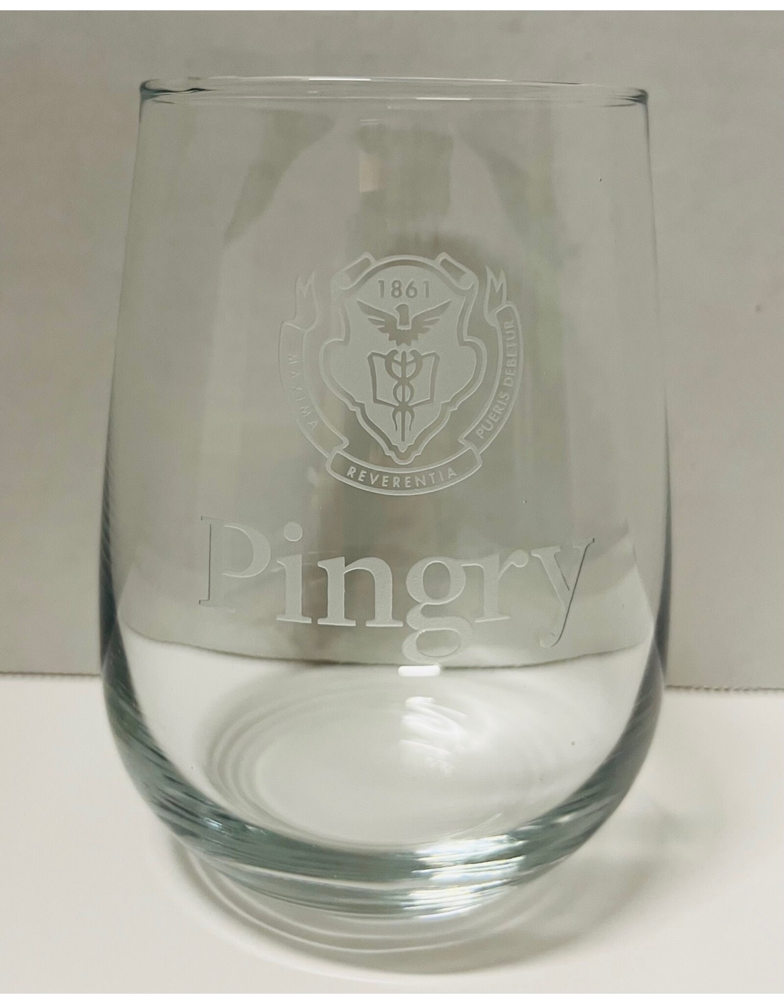 Etched Stemless 21 oz. Wine Glass