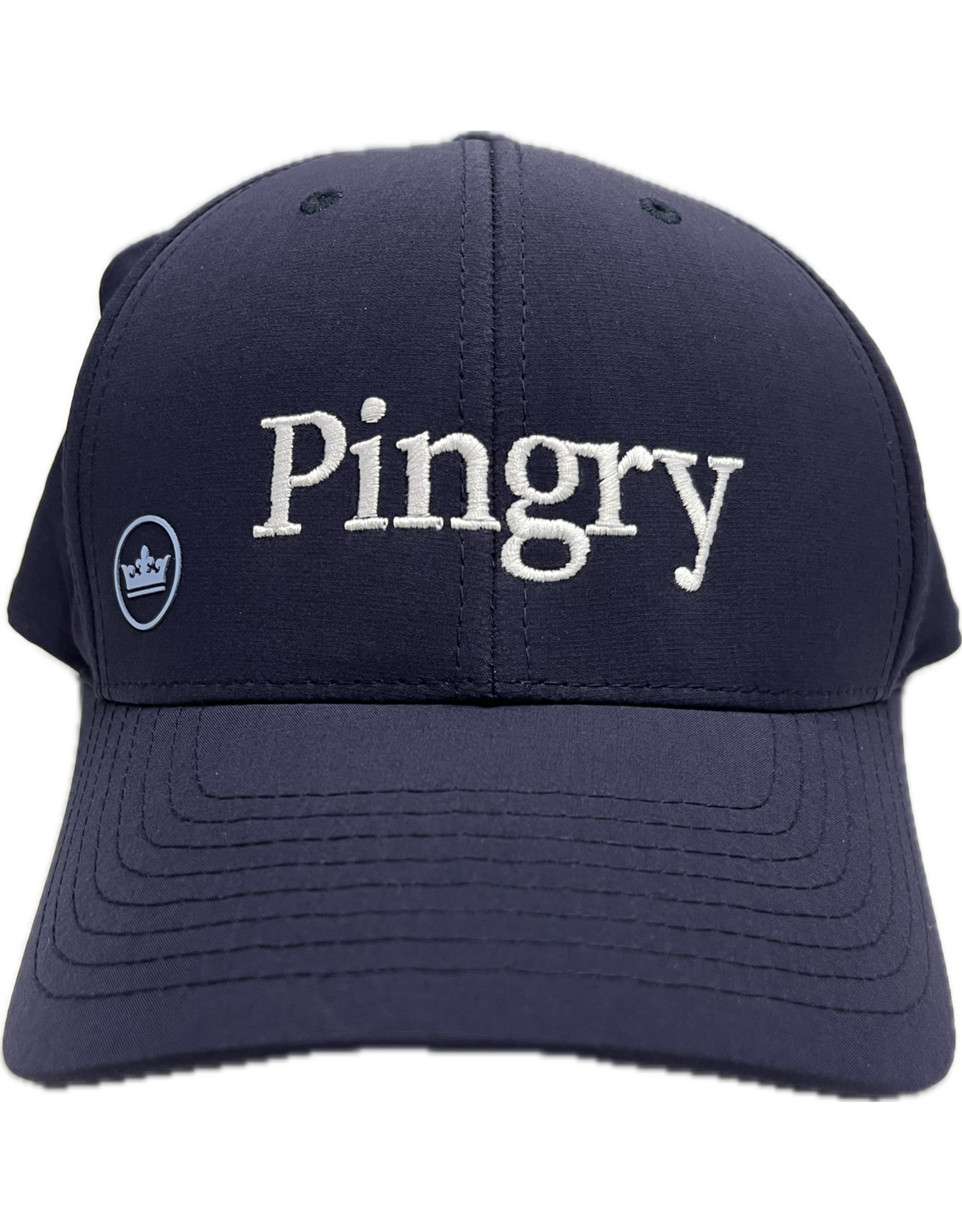 Peter Millar Peter Millar White Off-Set Crown Performance Hat
