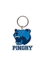PVC Keytag Growling Bear