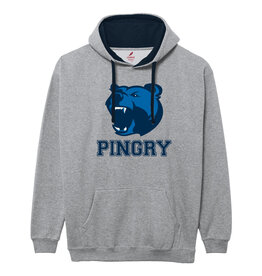 L2 Brand Essential Color-block Hood Bear Applique