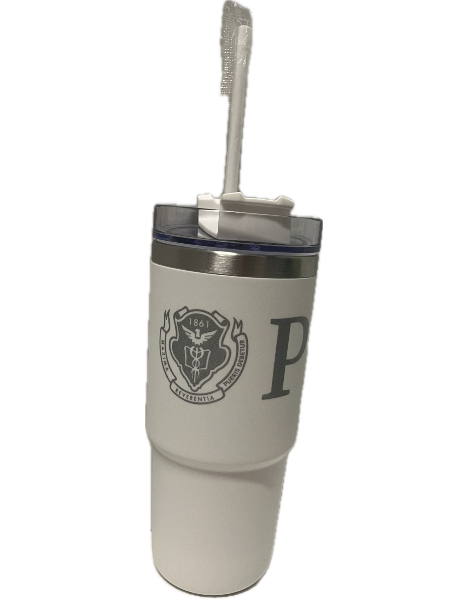 Double Walled Insulated Tumbler-white