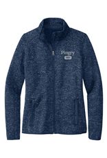 Ladies Sweater Fleece Jacket