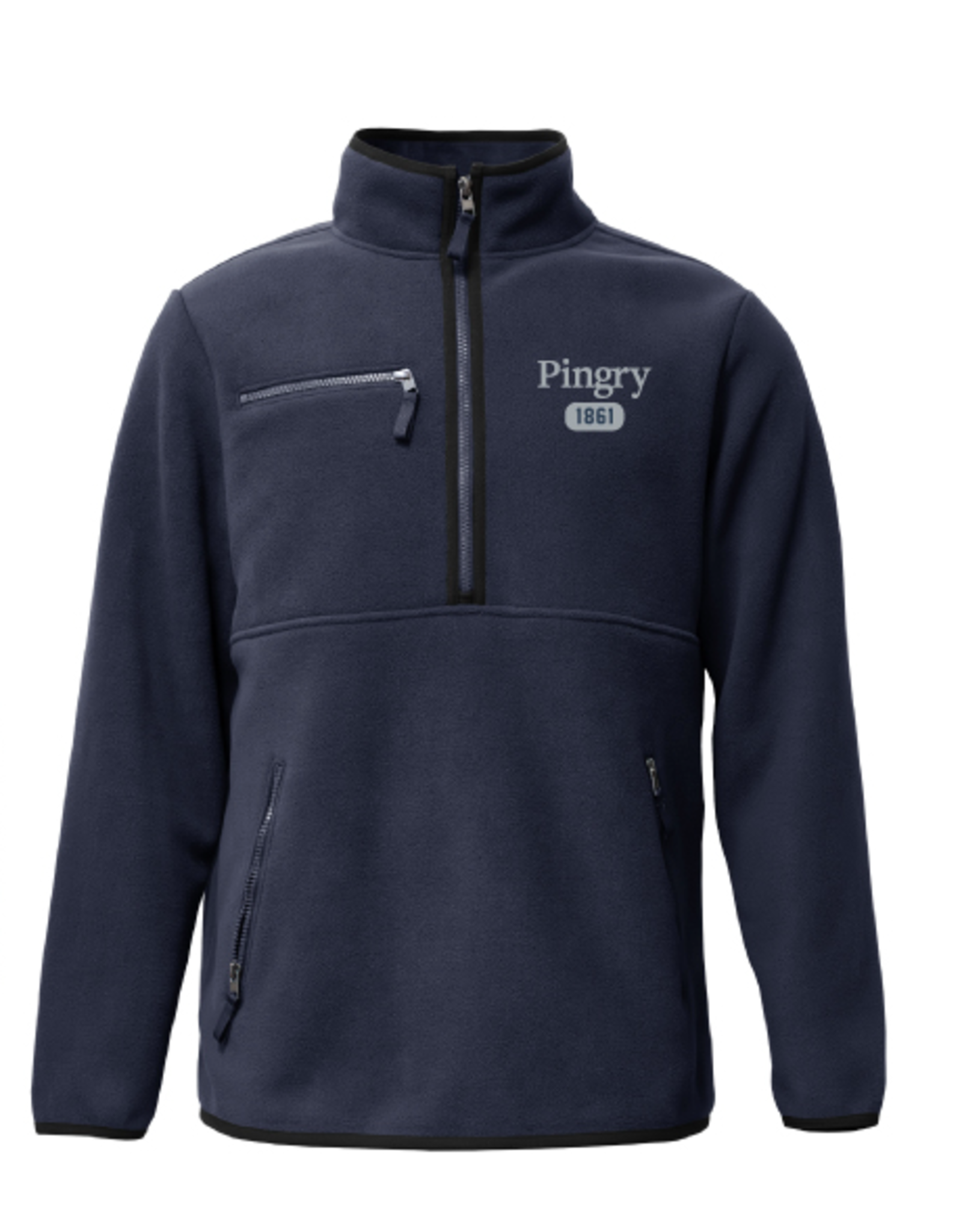 Adult Bonded Fleece Jacket 1/2 Zip