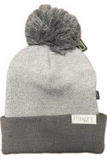 L2 Brand Marled cuff Beanie with Pom Pom