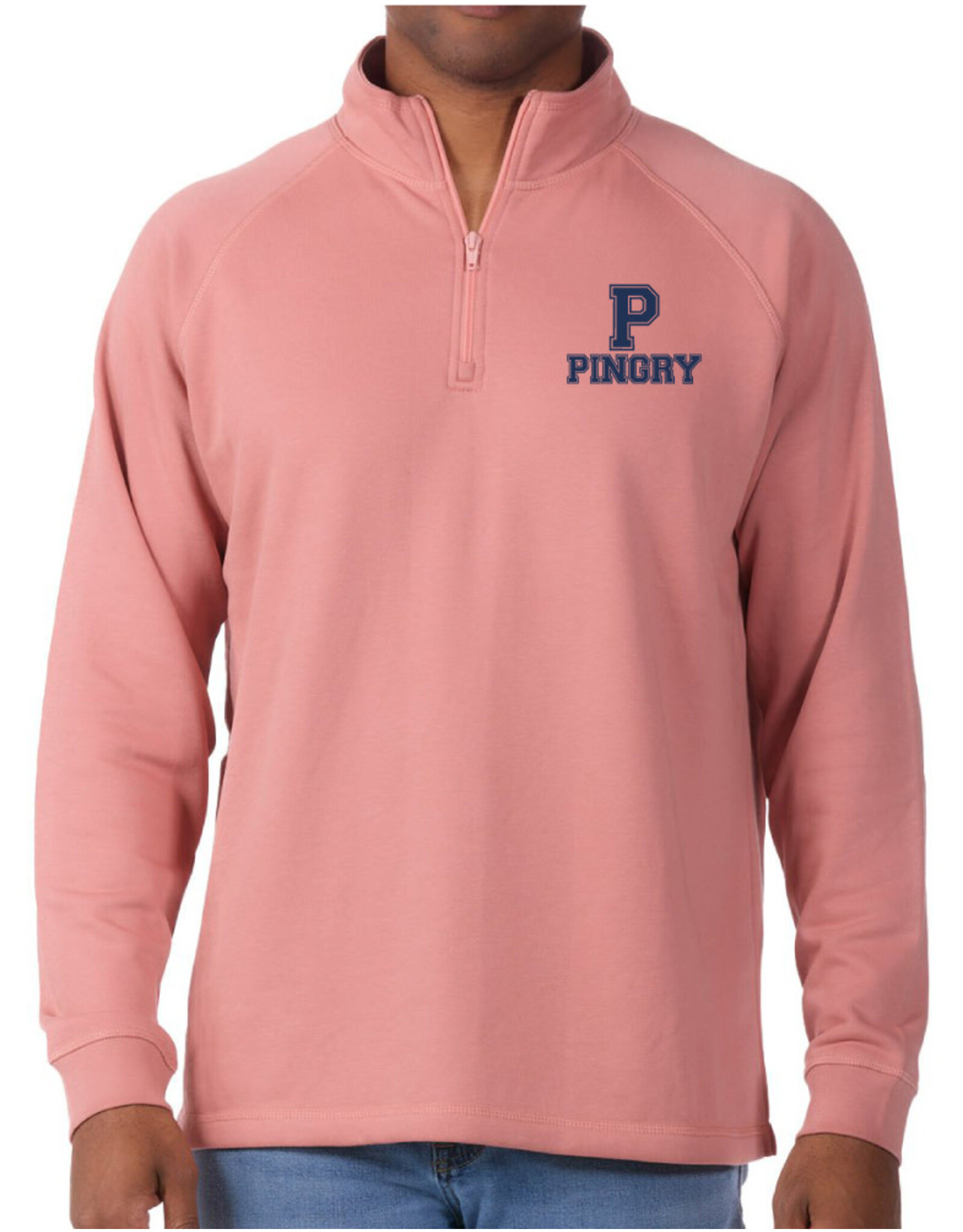 Unisex Raglan 1/4 Zip Pullover