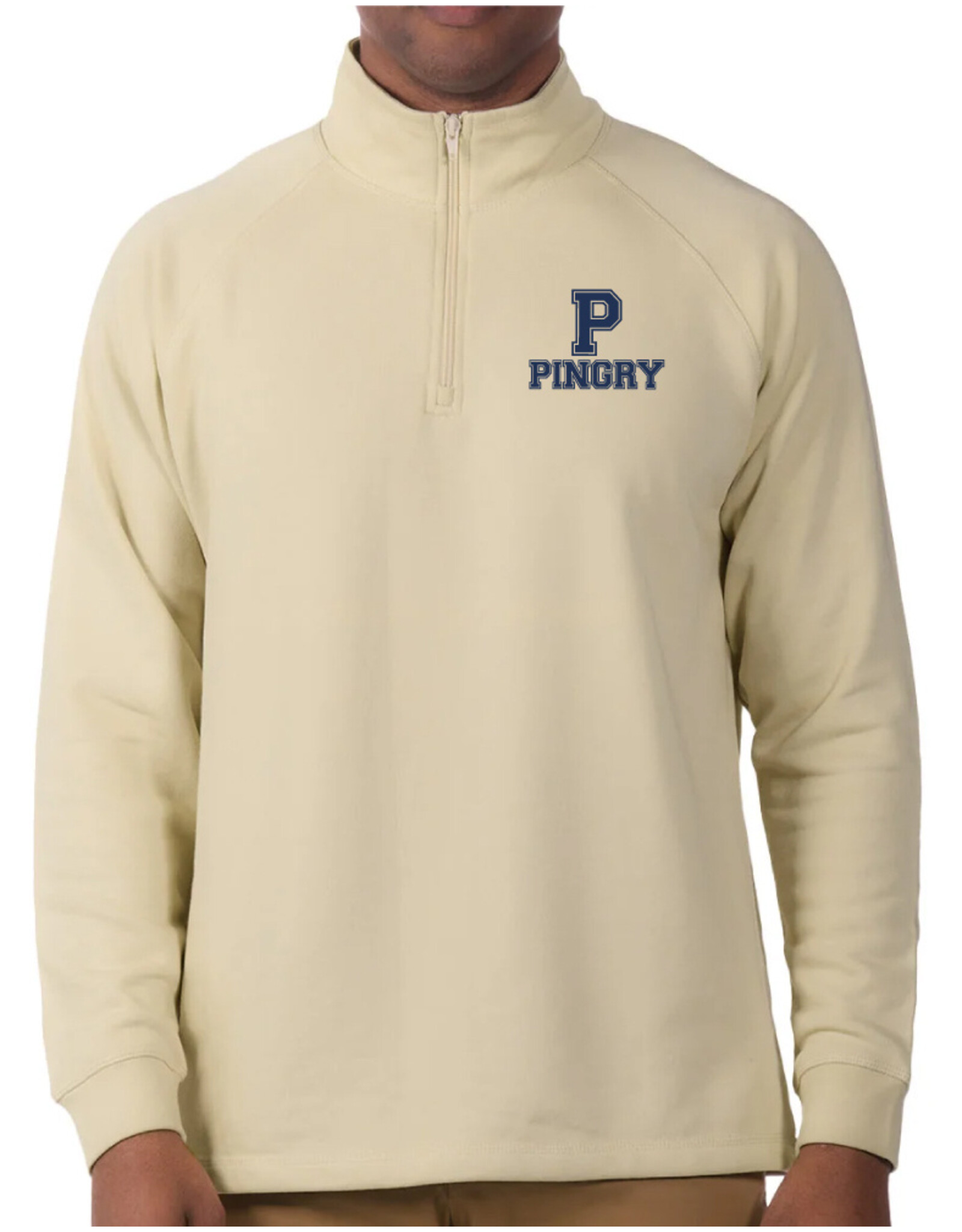 Unisex Raglan 1/4 Zip Pullover