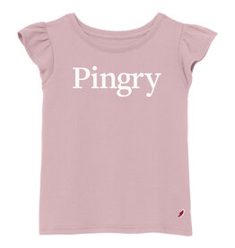 l2 Girl's flutter sleeve tee