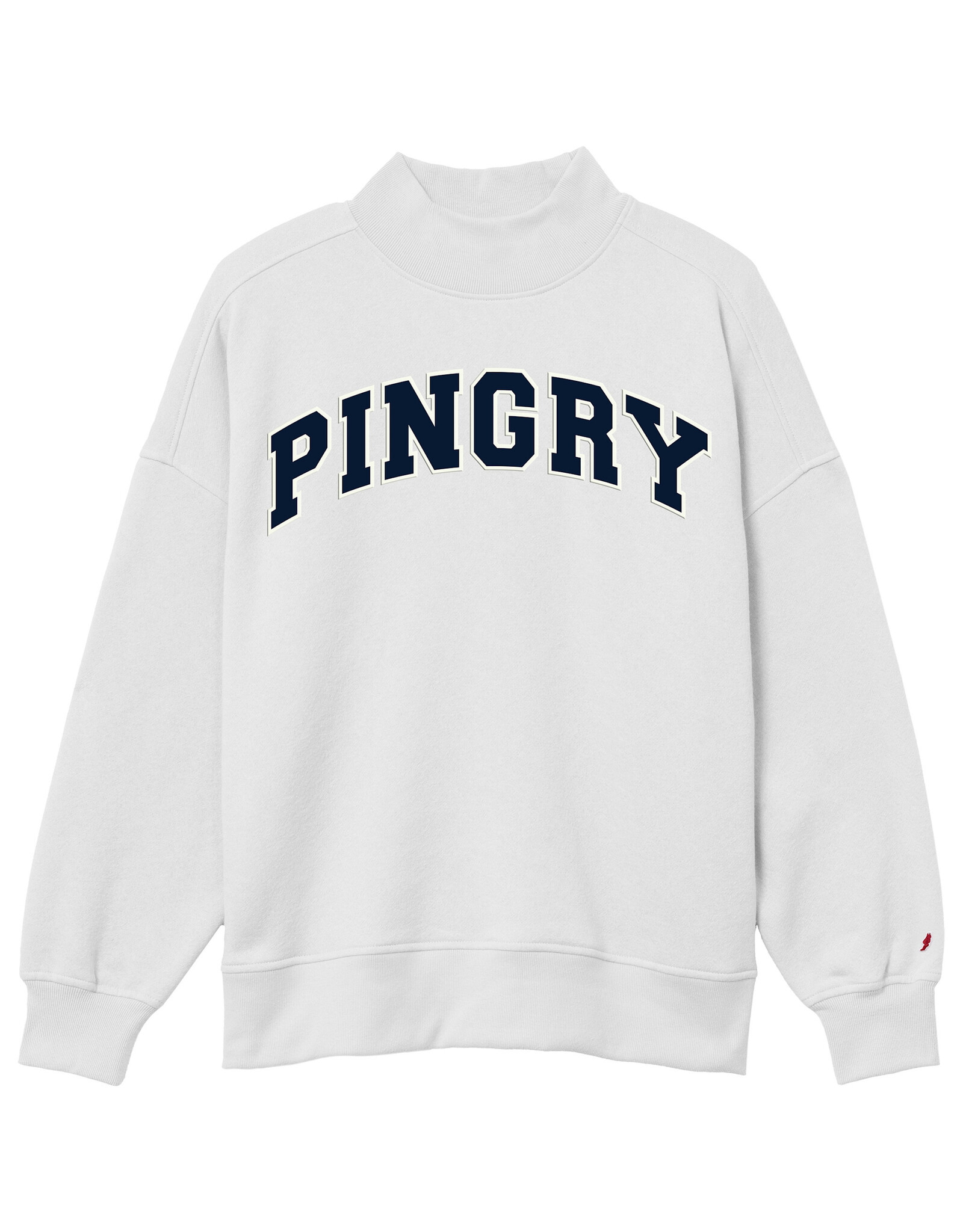 L2 Brand Mock Neck Sweatshirt