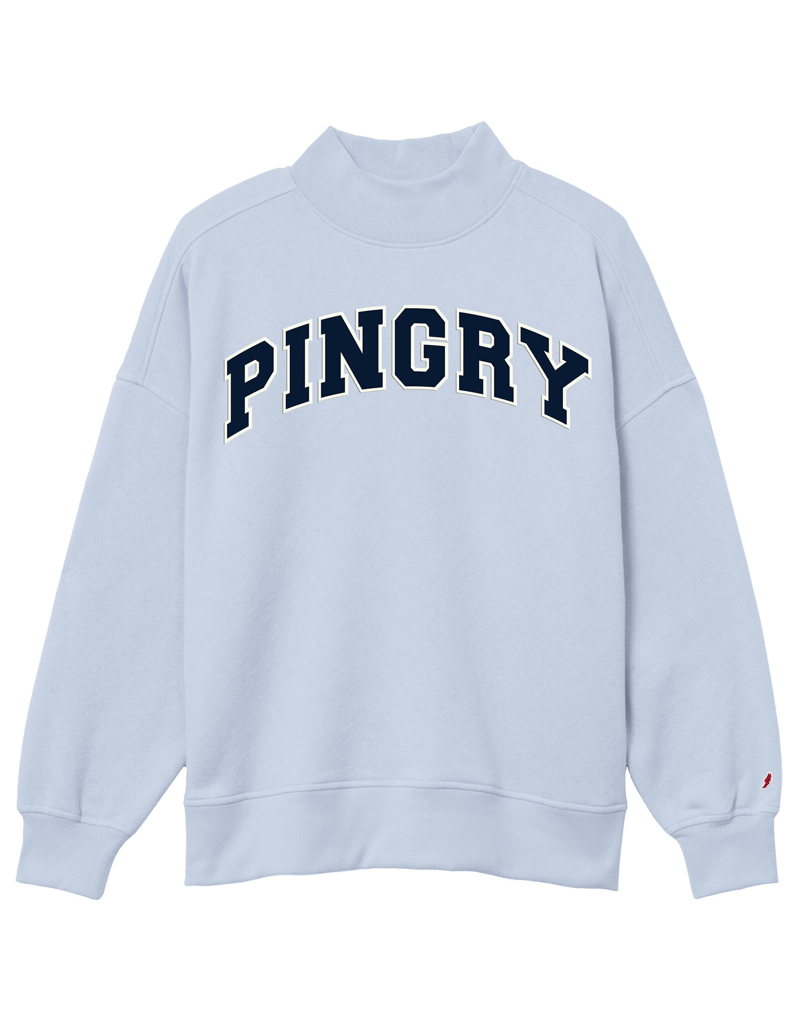 L2 Brand Mock Neck Sweatshirt