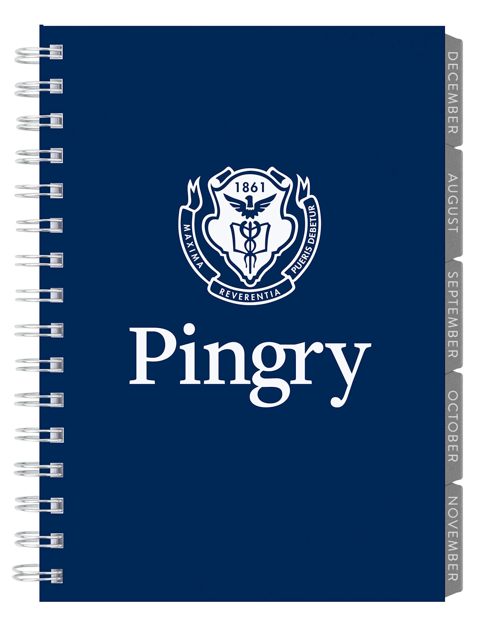 Coiled Slim Academic Planner 2026/2027