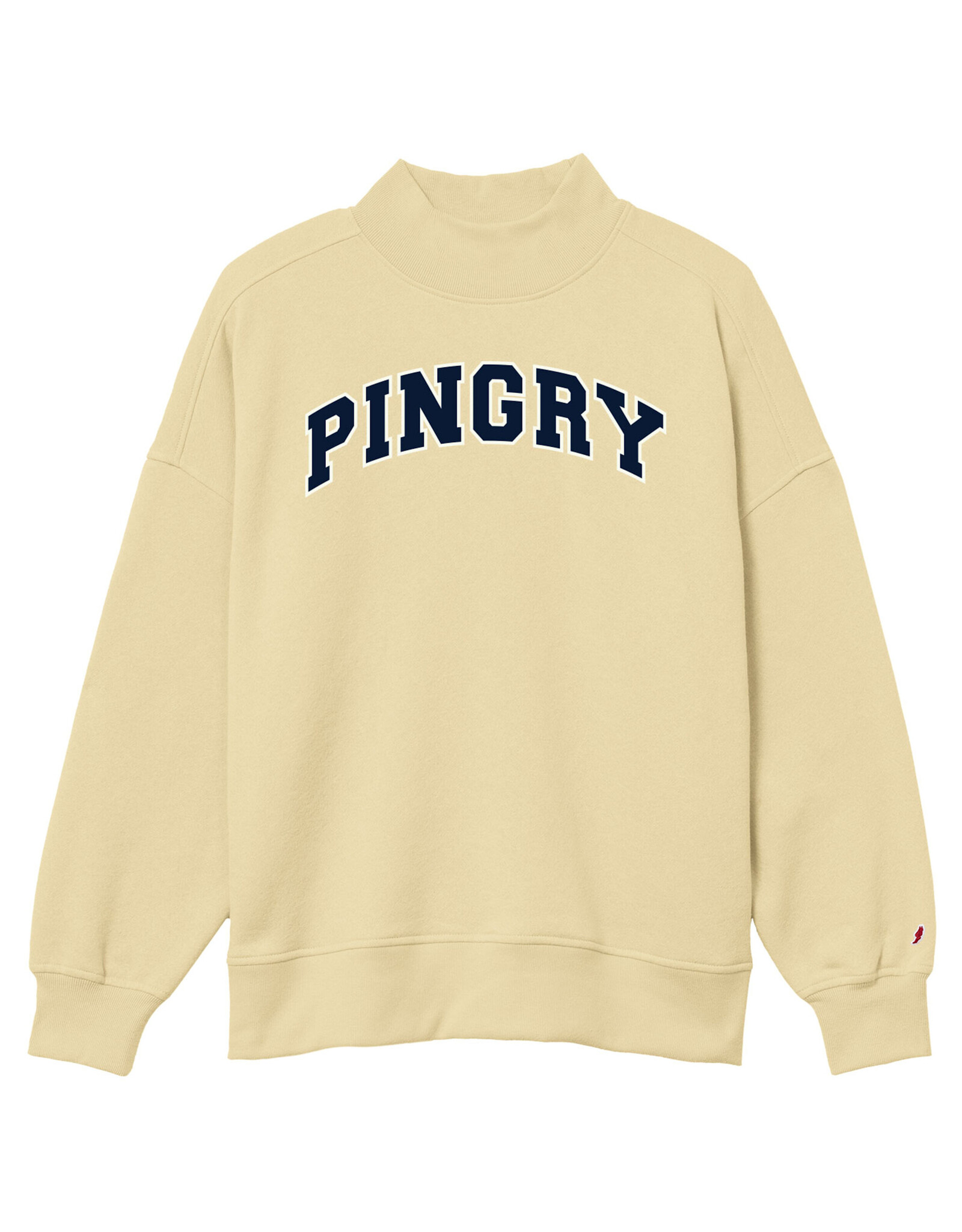 L2 Brand Mock Neck Sweatshirt