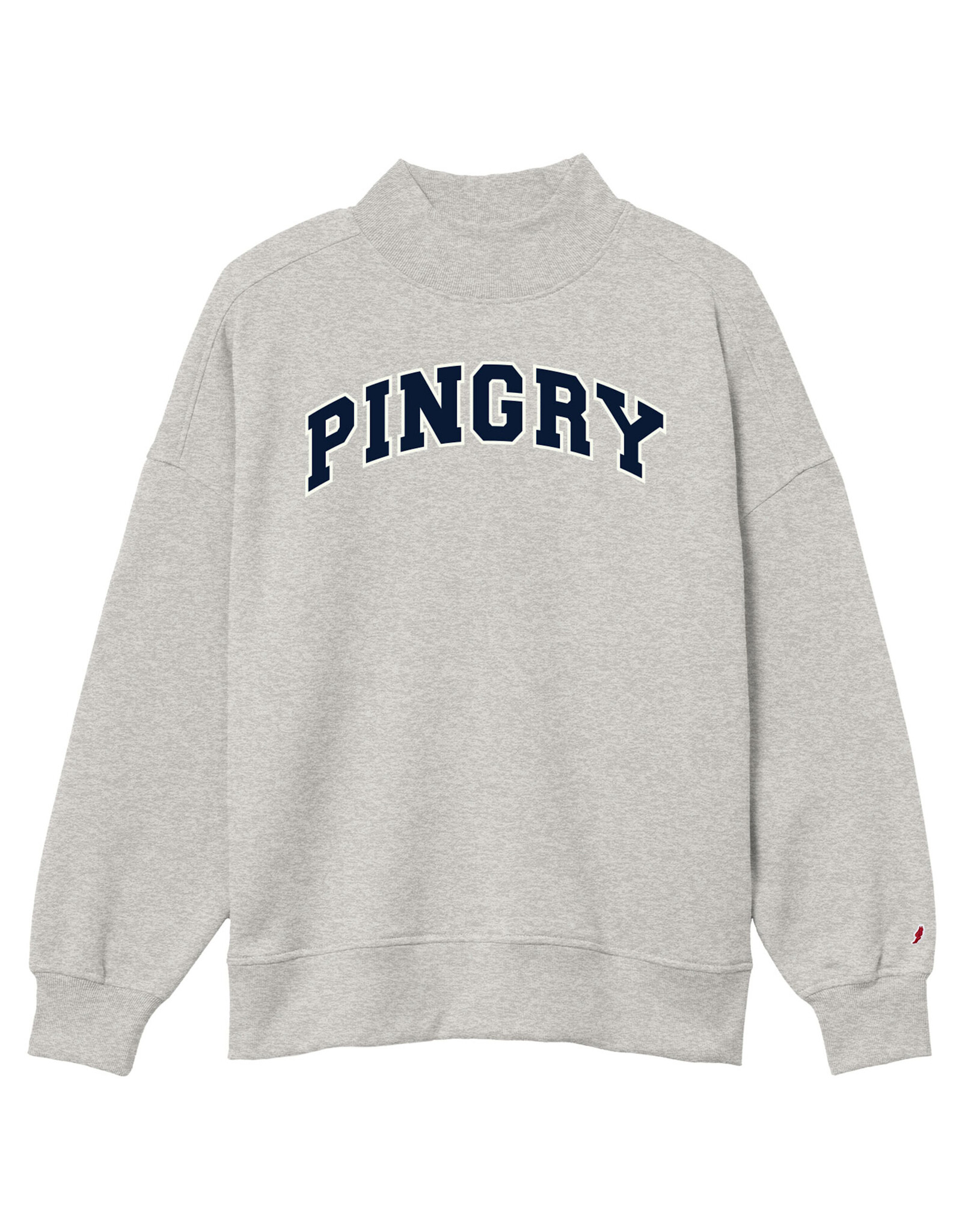 L2 Brand Mock Neck Sweatshirt