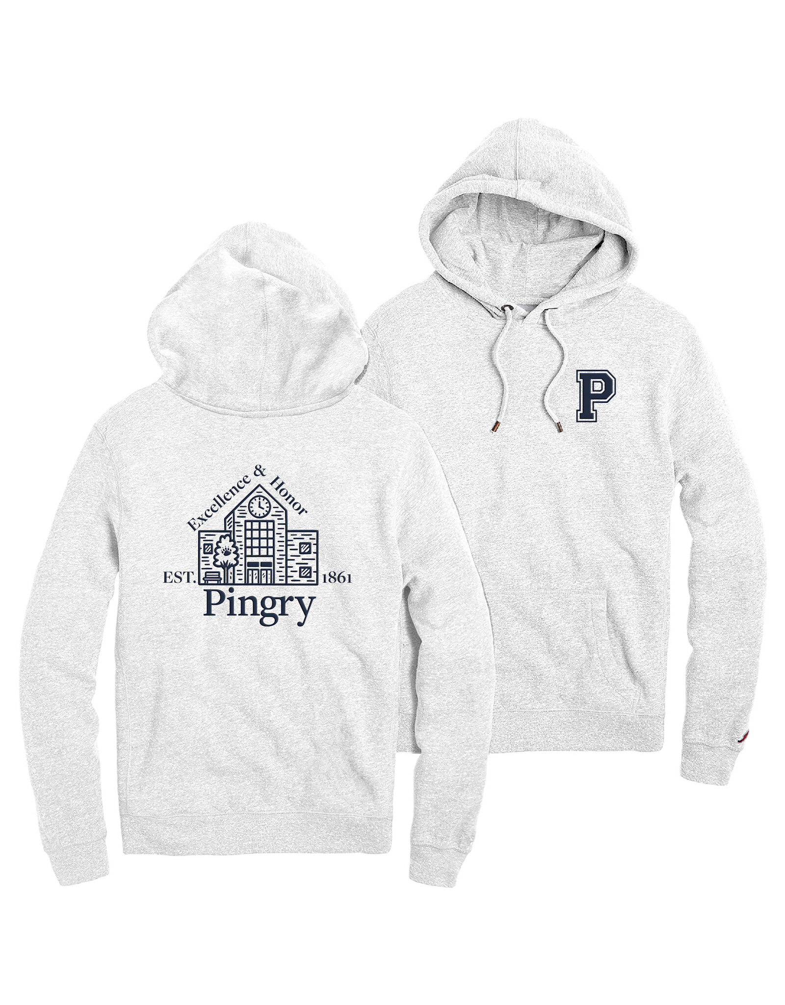 L2 Brand Embroidered Back Heritage Hood