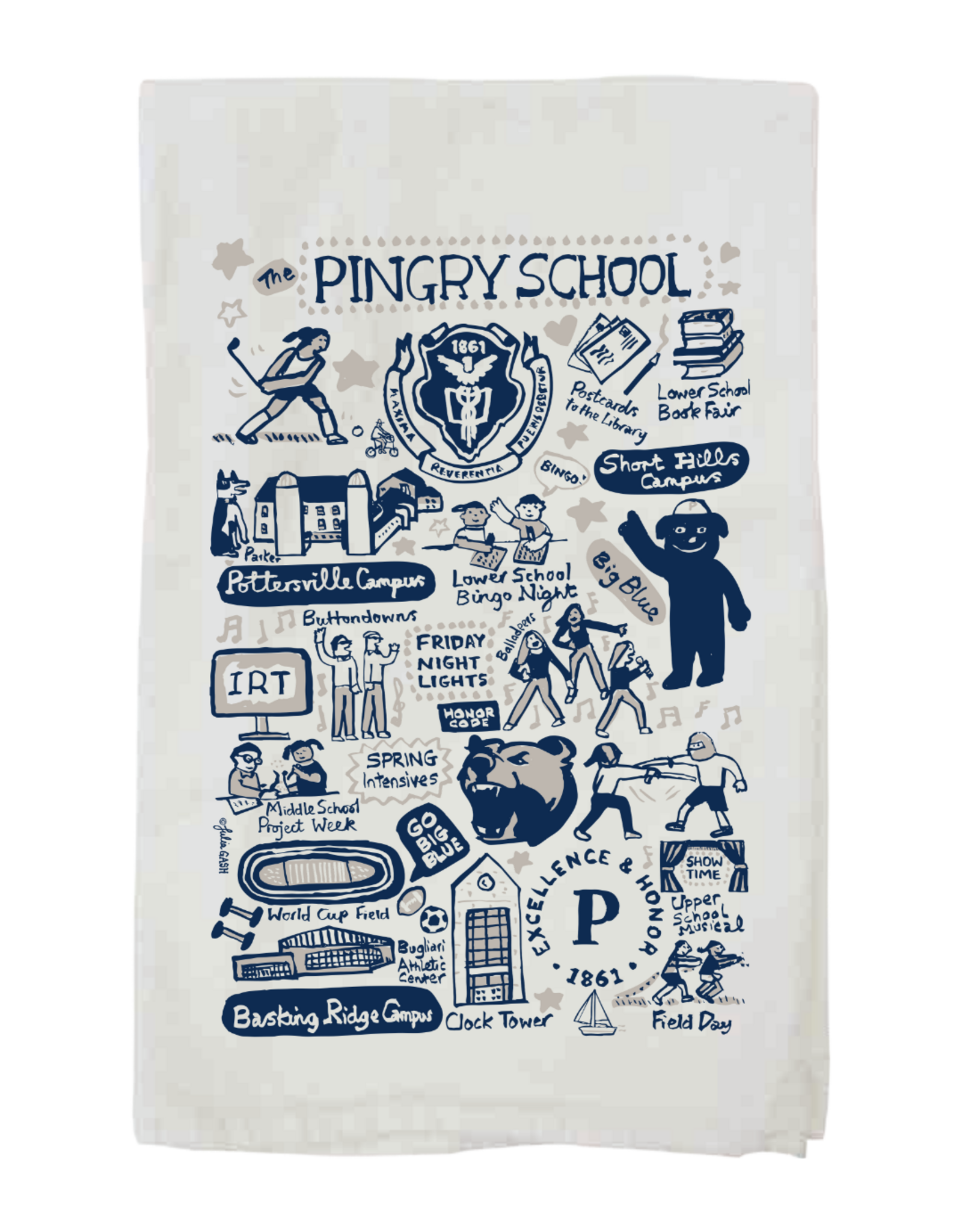 Tea Towel Julia Gash