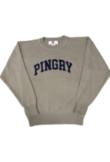 Crew Sweater with Felt Pingry