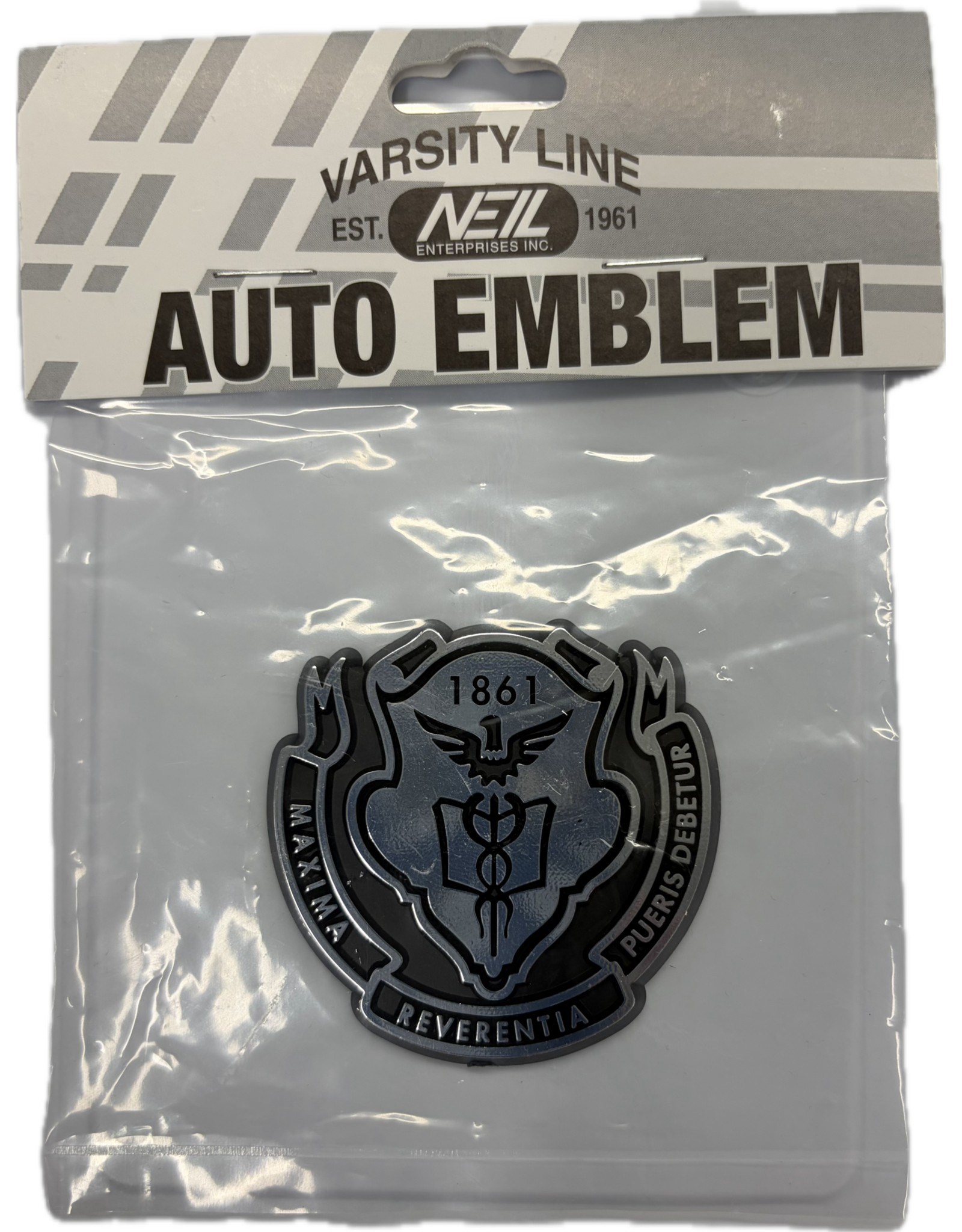 Plastic-Chrome Auto Emblem - Seal
