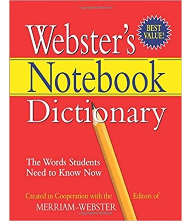 Barnes & Noble Webster's Notebook Dictionary