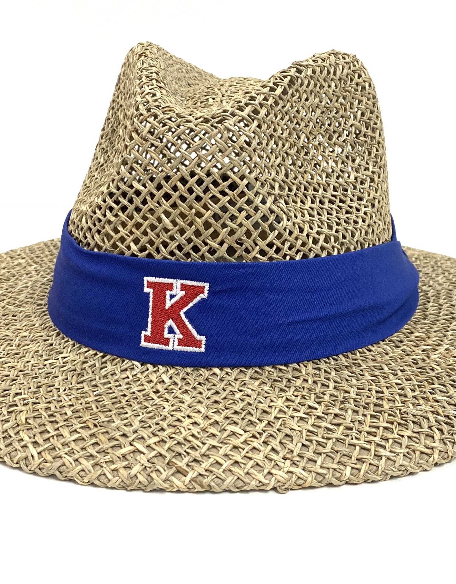 The Game The Game Straw Hat Royal and White