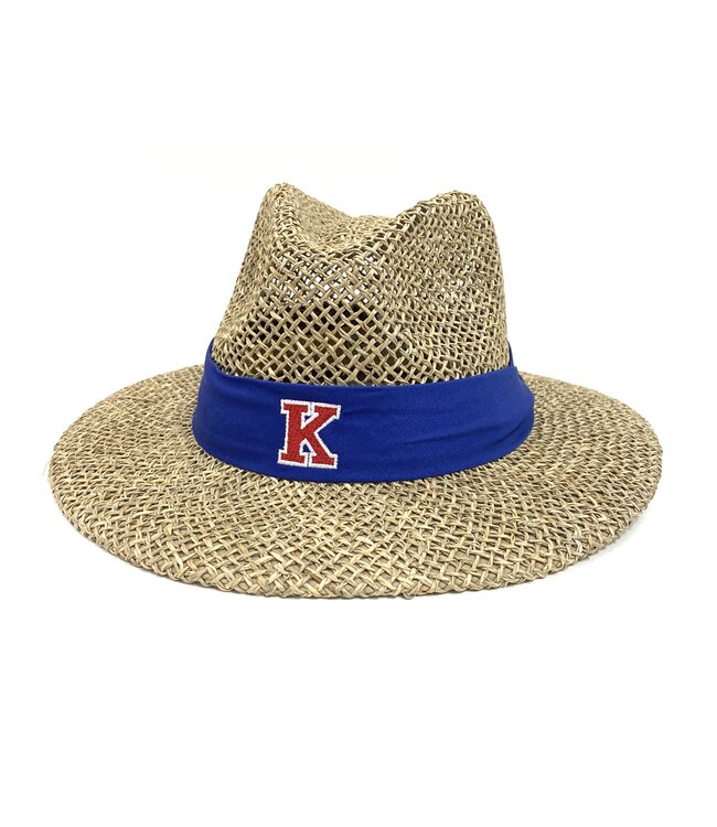 The Game The Game Straw Hat Royal and White