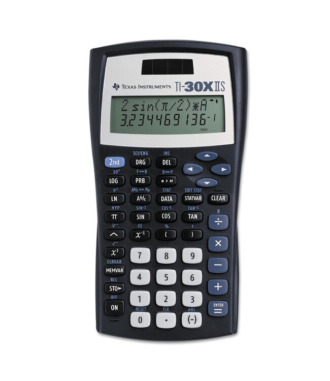 Office Depot TI-30 XIIS Calculator - Black/Blue