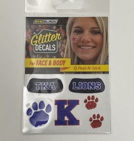 Eyeblack Glitter Face Decals (Eyeblack)