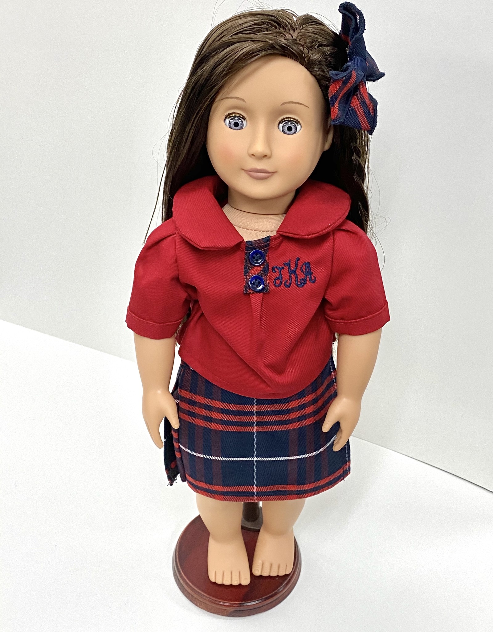 Ee Dee Trim American Girl Doll Uniform