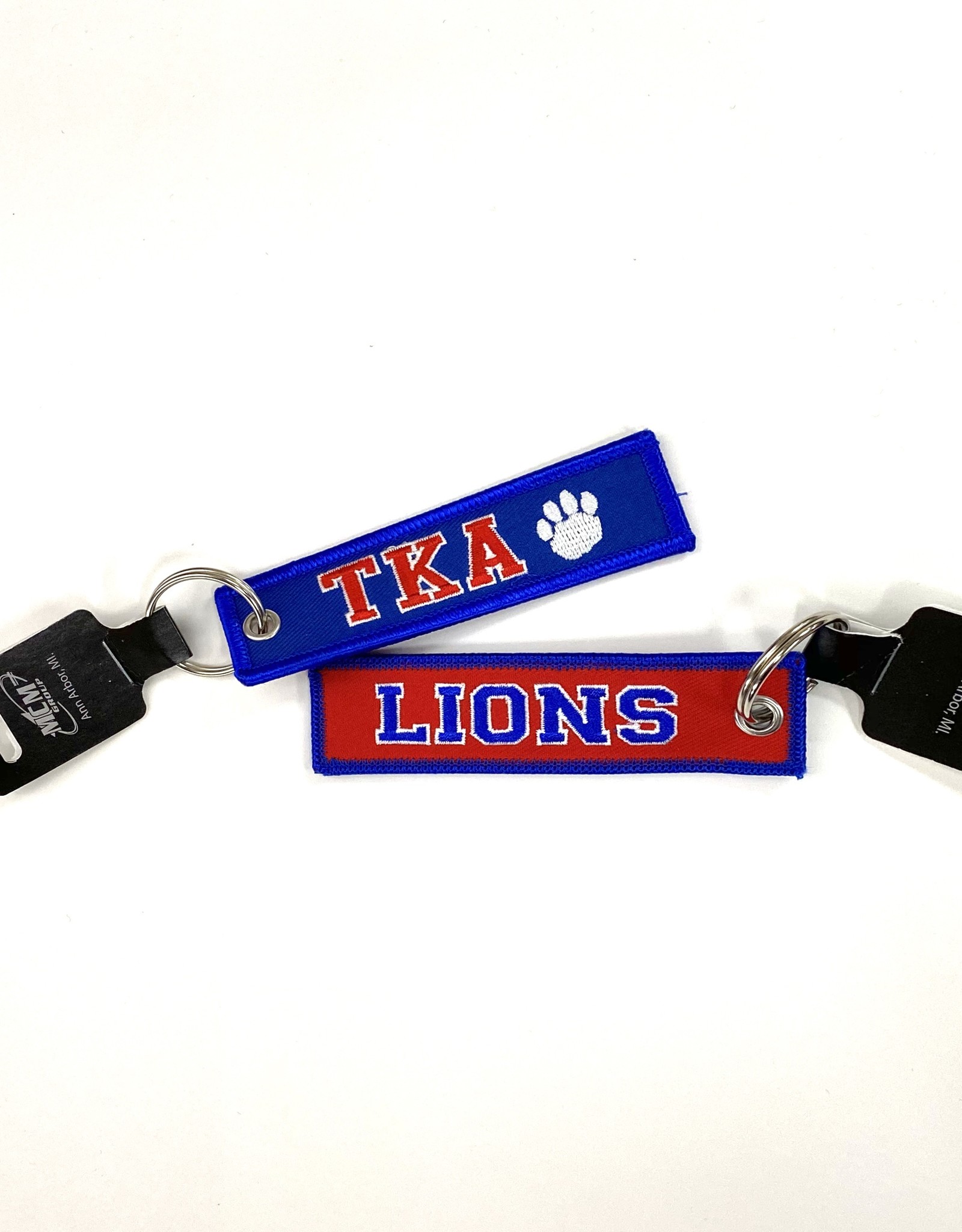 MCM Brands TKA Lions Woven Keychain