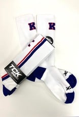 TCK TCK Socks: Double Stripes w/ K