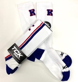 TCK TCK Socks: Double Stripes w/ K